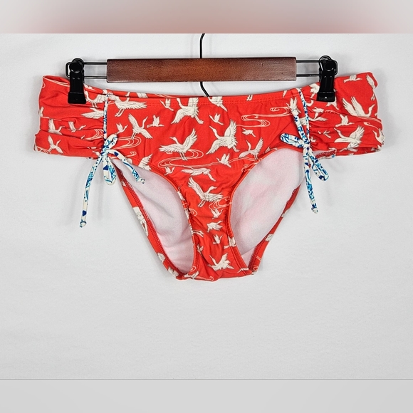 By The Beach Zen Garden Red bikini Set Size L - Picture 2 of 8